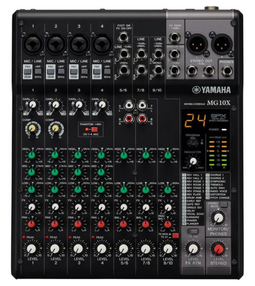 Yamaha MG10x